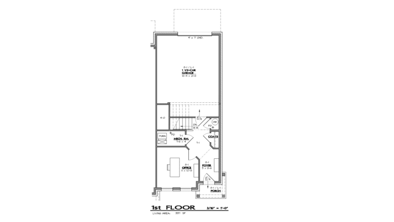 1st Floor Diagram