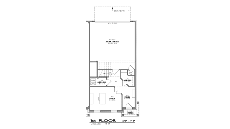 1st Floor Diagram