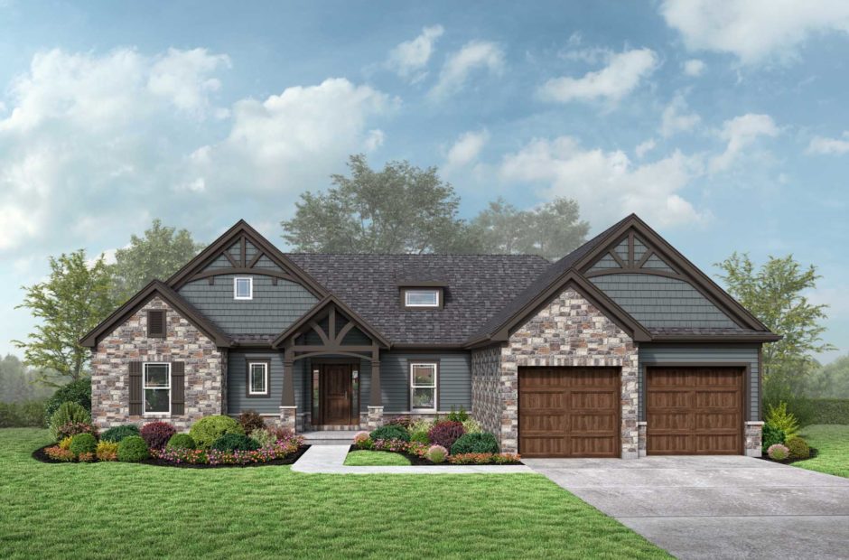 somerset exterior craftsman elevation