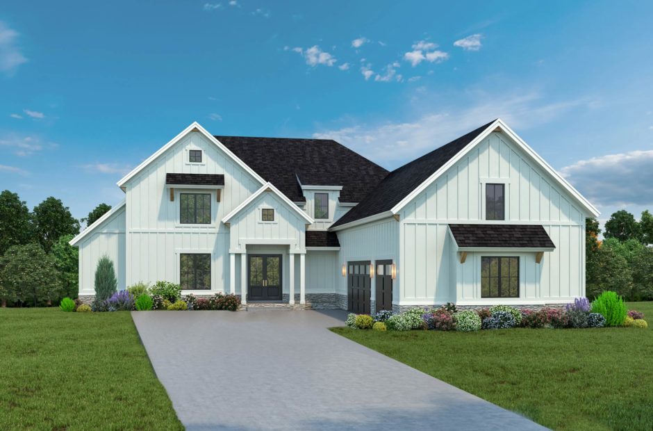 exterior elevation of Crooked Stick