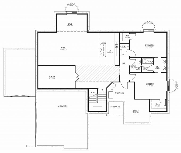 Optional Lower Level Diagram