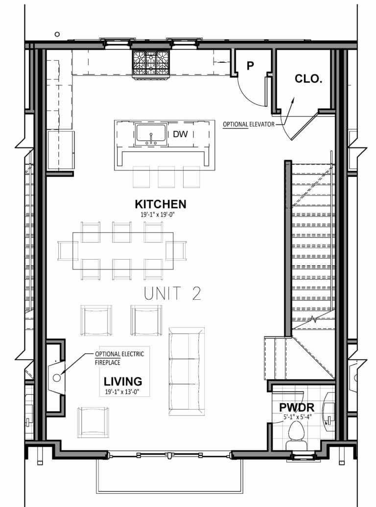 Second Floor Diagram