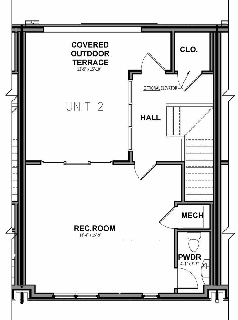 Fourth Floor Included Diagram