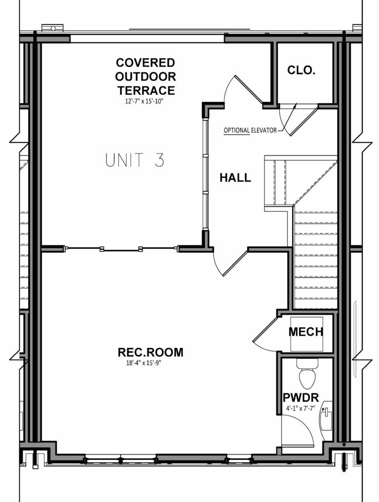 Fourth Floor Included Diagram
