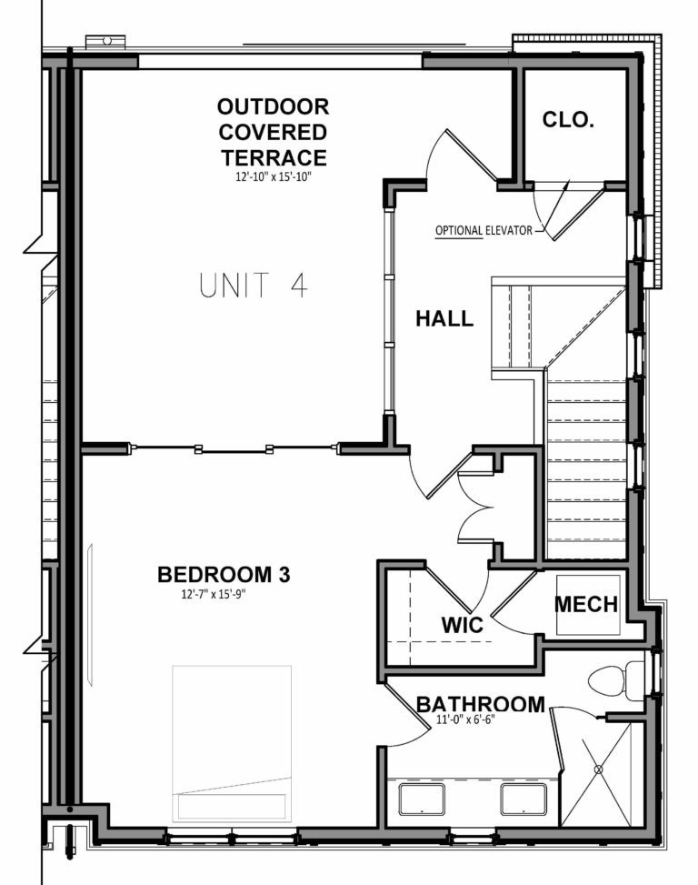 Fourth Floor Optional Diagram