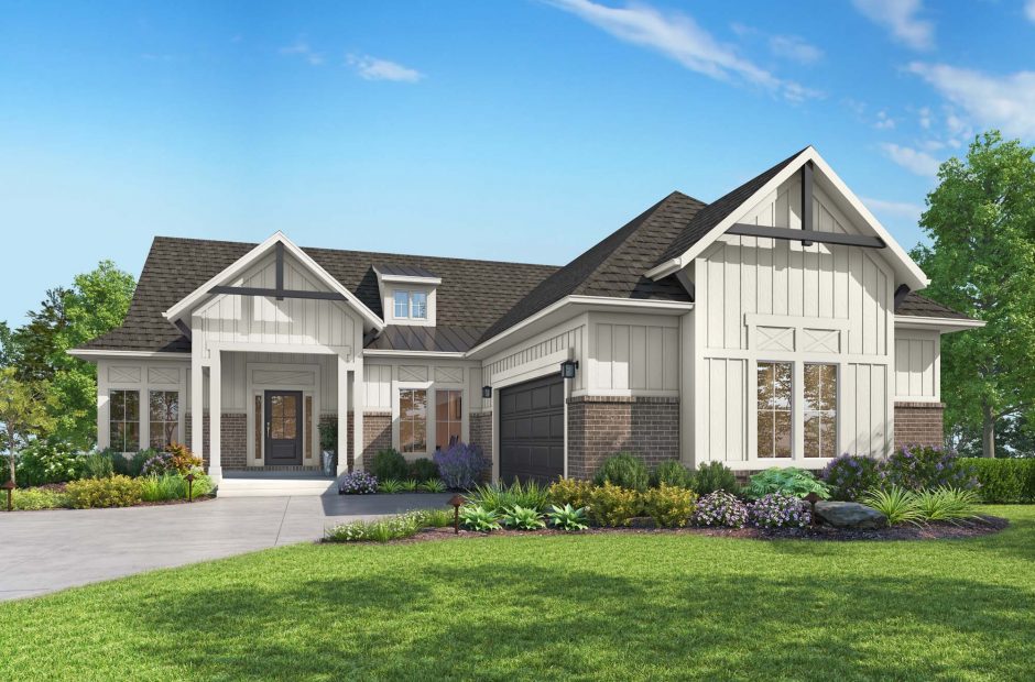 Brookside Farmhouse elevation