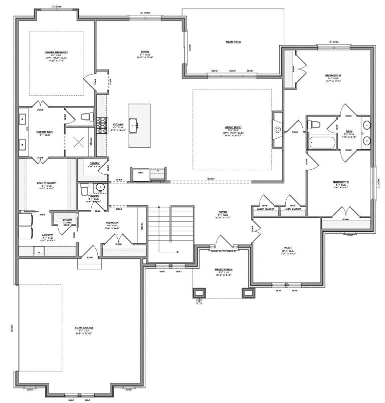 First Floor Diagram