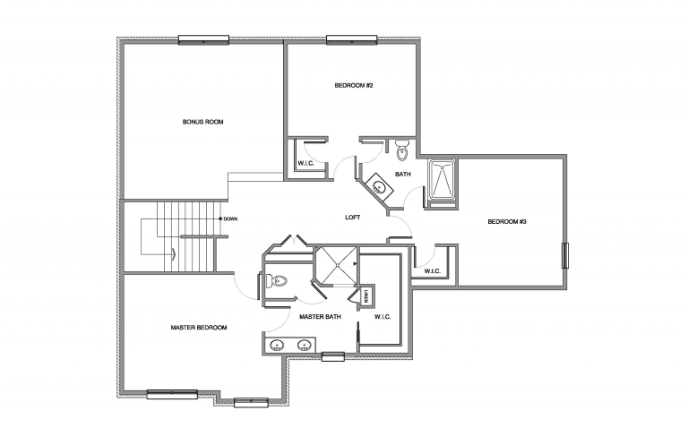  Second Floor Diagram