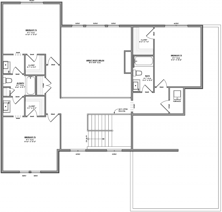  Second Floor Diagram