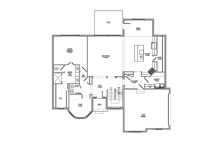 First Floor Diagram