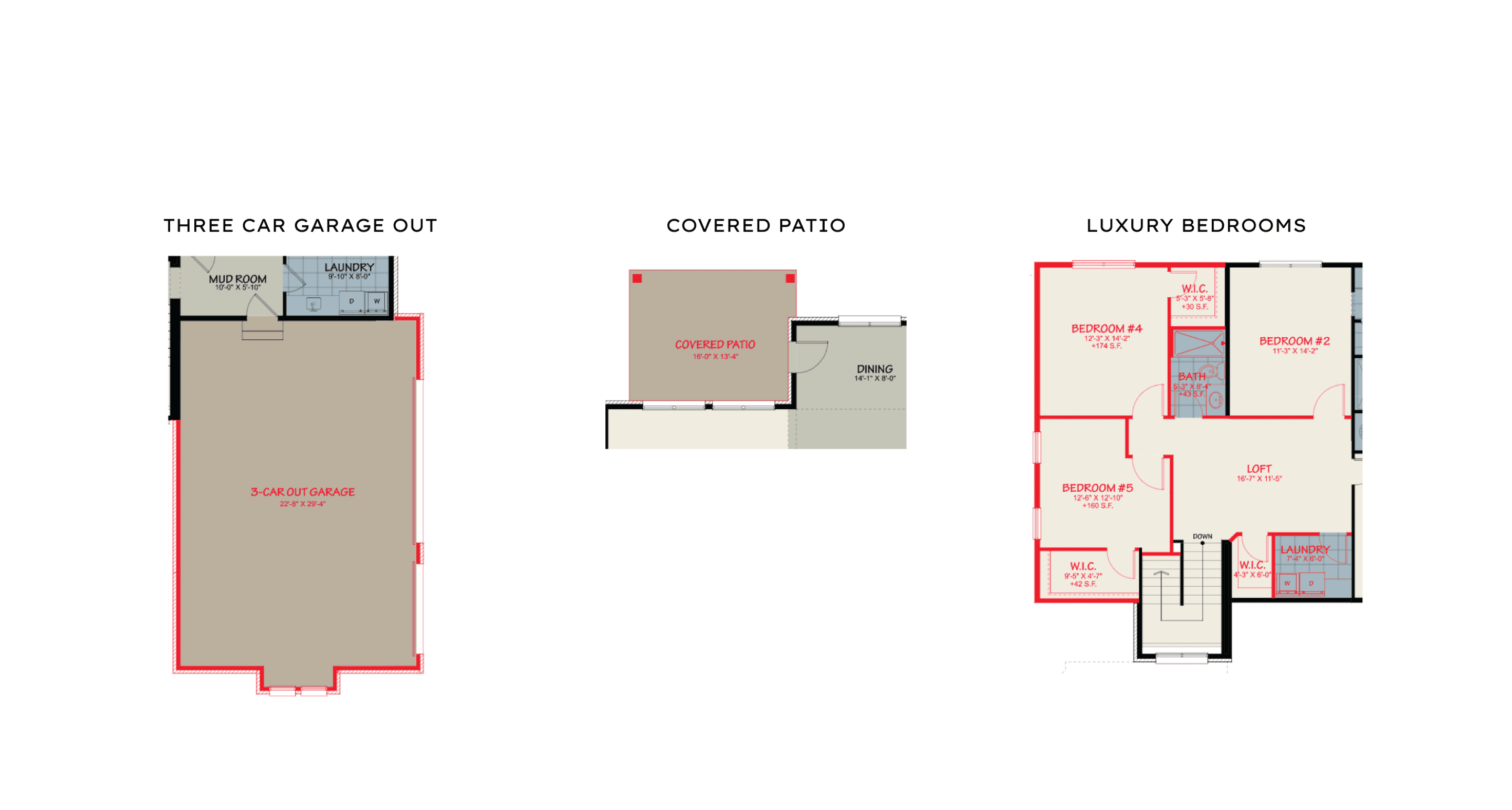 interior floor plan options