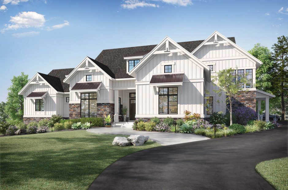 Southern Hills exterior elevation