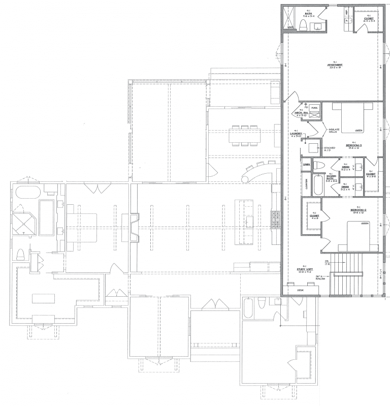  Second Floor Diagram